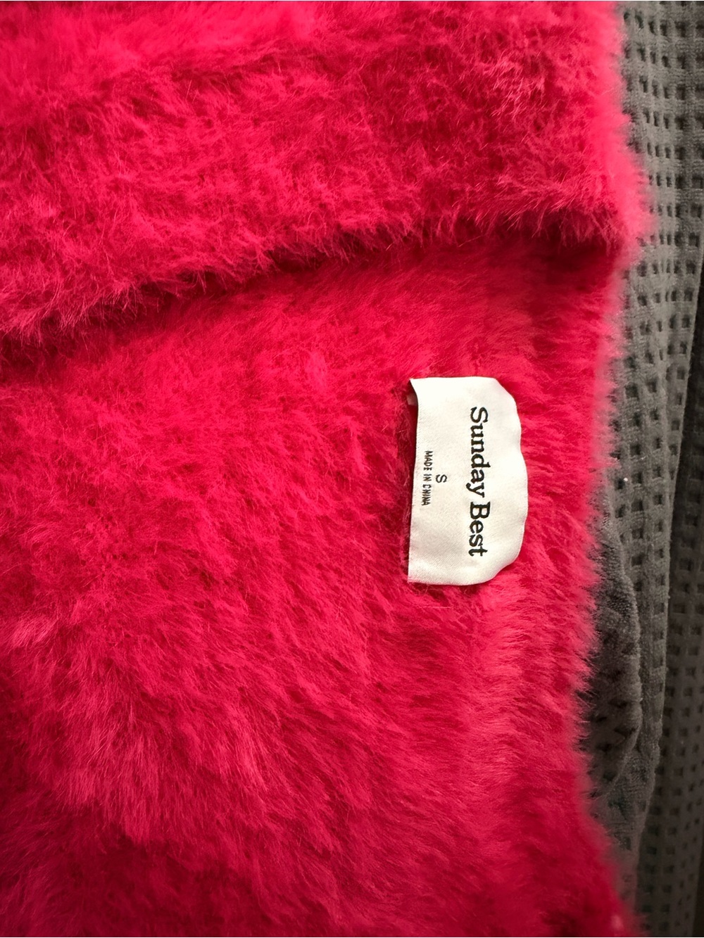 Sunday Best Kids' Bright Pink Faux Fur Jacket